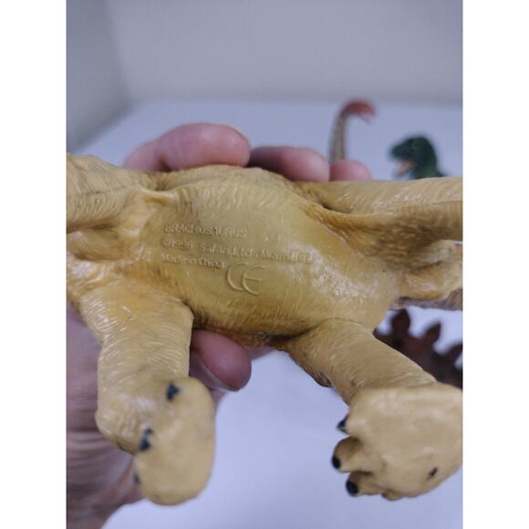 Vintage Safari Ltd Dinosaur Lot 3 Safari Dinosaurs 2 Random - Picture 13 of 13